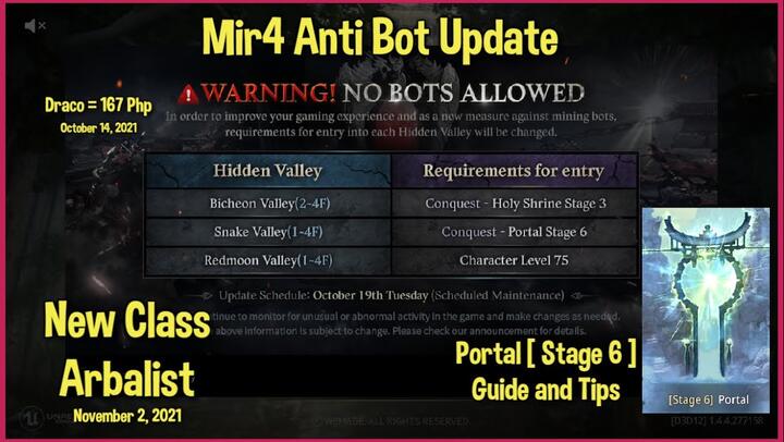 Mir4 Anti-Bot Update ( Tagalog )