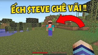 MINECRAFT NÀY ĐÃ BỊ NGUYỀN RỦA BỞI STEVE PHẦN 2 !! *STEVE BIẾN THÀNH ẾCH*