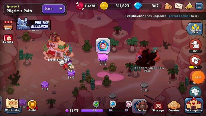 trying 1 pull in cookie run kingdom