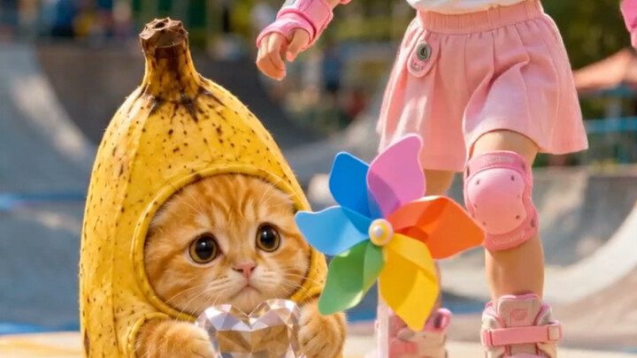 The Little Orange Cat’s Story of Gratitude: The Bubble Castle