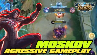 Moskov agressive gameplay