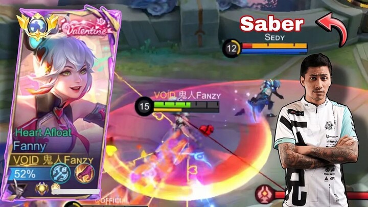 NEW META SABER VS FANNY AGGRESSIVE KDA 23-3-5 - MLBB