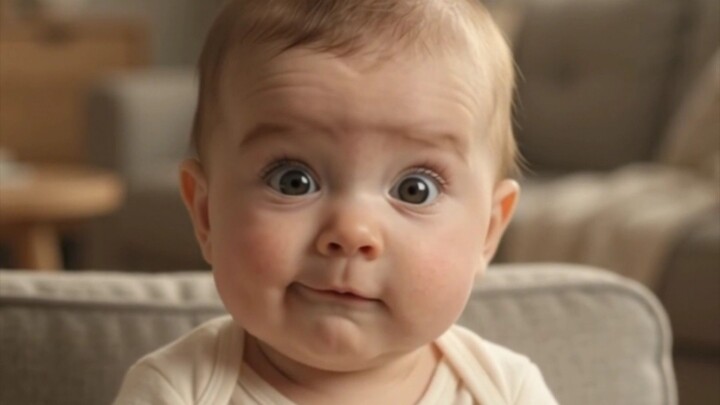Baby's Funny Reaction 😂 | Cute Baby