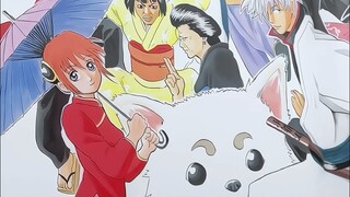 Akhirnya giliranku menjadi gadis kota! Gintama ini keren sekali!