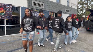 Girls dancing