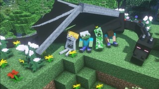 [MC Short Film] Minecraft:True Peace Mode-Friends from the End