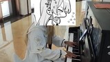 [File Biru] karena Kirito Nagisa memainkan Constant Moderato di piano di jalan