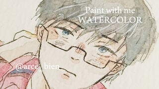 Anime style painting | watercolor