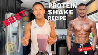 BEST PROTEIN SHAKE RECIPE AFTER TRAINING | EUMIR MARCIAL