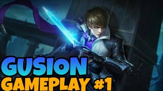 GUSION GAMEPLAY #1 | TRICKSTER EVE LUCKY DRAW - MLBB