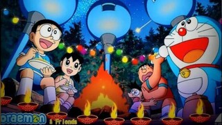 Doraemon lồng tiếng htv3 phần 11 tập 44 "Tới đảo nhiệt đới bằng tivi thế chỗ" và "Quạt ba tiêu"