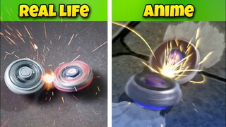 l drago destructor vs diablo nemesis real life vs anime beyblade fight