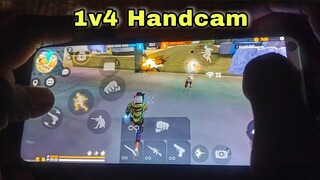 Realme narzo 20 pro free fire gameplay test 4 finger claw handcam m1887 onetap headshot 90HZ display