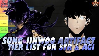 [Solo Leveling: Arise] - Sung Jinwoo Artifact TIER LIST! Str & Agi Build ranked & explained!