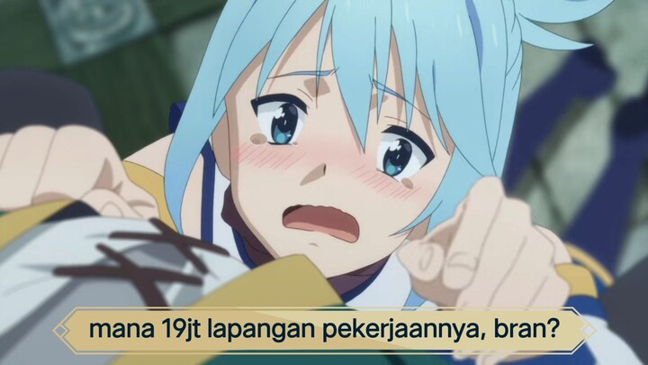 #KompetisiKreasiUnggahan4 , dewi ini nangis karna 19 juta lapangan pekerjaan cuma hoax