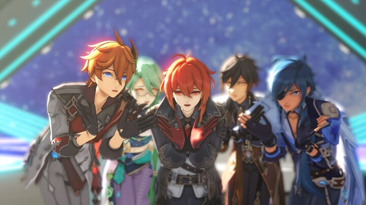 [Genshin Impact MMD] Teyvat Adult Male Group [Mercy as You Like It]