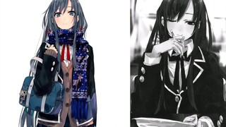 [Oregairu] The illustrations and covers of these two volumes are directly enshrined in the gods