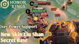 LIU SHAN GAMEPLAY | HONOR OF KINGS  Support Over Power Guys