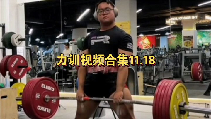 Strength Training Video Compilation 11.18