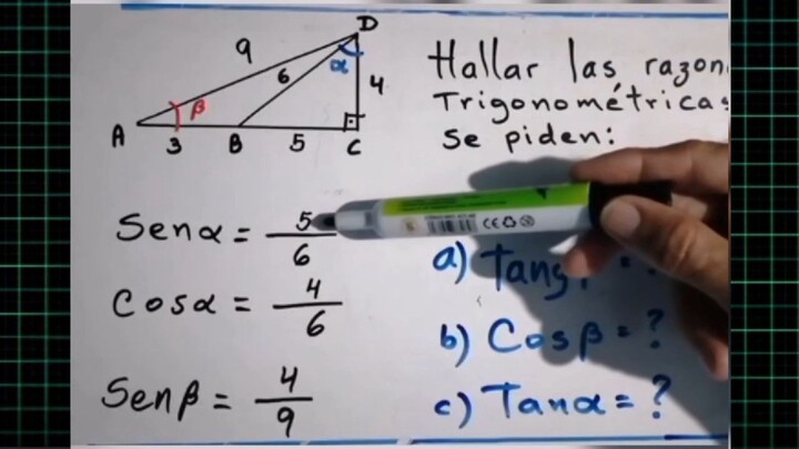 Find Trigonometric Ratios in a Double Right Triangle in 3 Minutes!