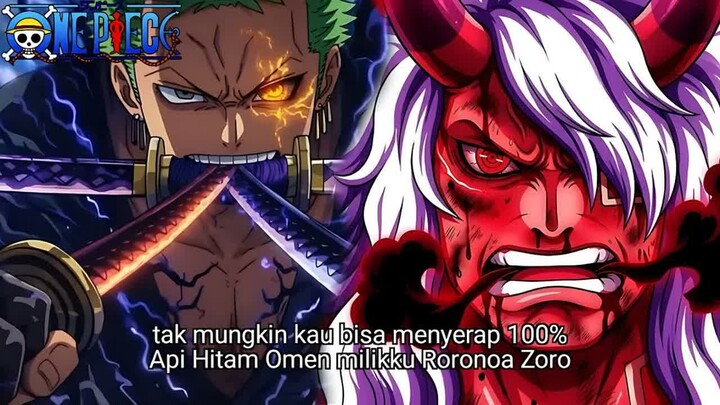 ONE PIECE TERBARU - AKHIRNYA ZORO MENYERAP 100% API HITAM OMEN IMU! KEBANGKITAN SANG DEWA PEDANG