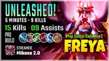 New Raven Shogun Skin! Freya Best Build 2020 Gameplay by Mikasa | Diamond Giveaway Mobile Legends