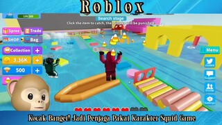 KOCAK BANGET!!  Jadi Penjaga Pakai Karaker Squid Game