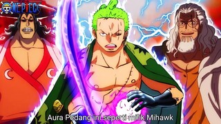 Akhirnya OP 1022!! Aura Zoro Sudah di Level Yonkou! Pedang Enma Mulai Bangkit & Mencapai level Yoru