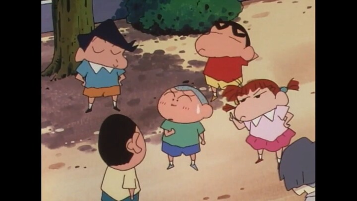 Crayon Shinchan - Ada seseorang yang tidak aku kenal