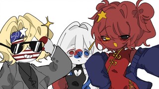 《Lyrics Medley⚠️⚠️》CountryHumans