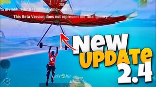 Update 2.4 HANG Glider Vehicle 🔥 | PUBG MOBILE / BGMI