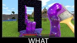 Minecraft รออะไร meme part 122 minecraft Portal Brush ที่เหมือนจริง