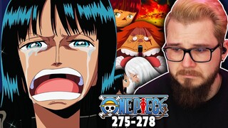 One Piece Ep 275-278 REACTION | Robin's Backstory... 😢