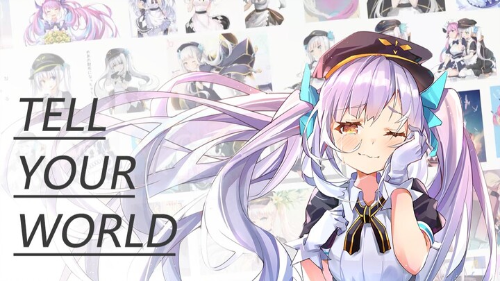 【神楽めあ】 Didedikasikan untuk ulang tahun pertama: Tell Your World