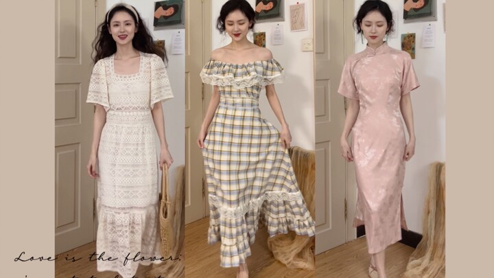 100 ชุดเดรสของฉัน | ลุคซอฟต์หวานแหววโดนใจใครบ้างนะ?