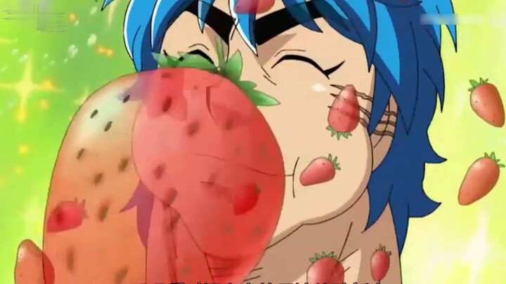 Anime: Super cool and dazzling top-notch strawberry rice appears!