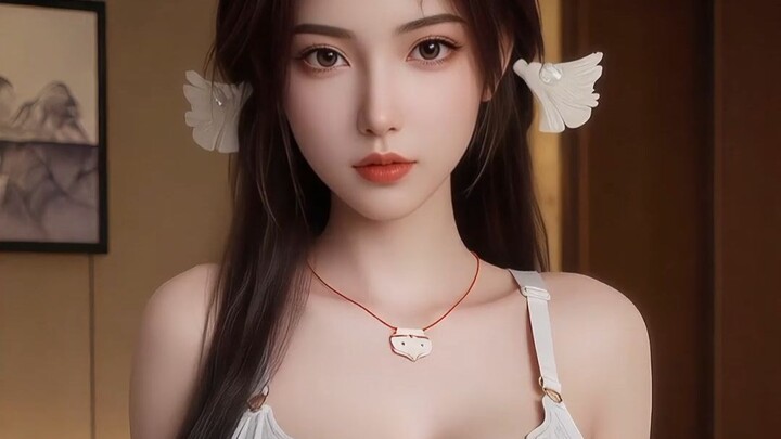 【AI Beauty】Song Yu ไดนามิก DuangDuang การเดินทางของมนุษย์สู่ความเป็นอมตะ 7