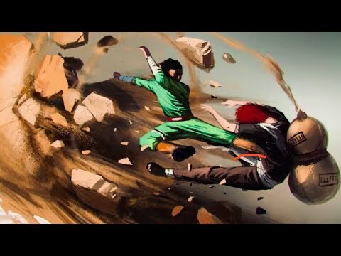 Gaara VS Rock Lee [AMV] Montero