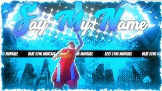 Say My Name | Free Fire Best Edited Beat Sync Montage by RoHitman FF #Shorts