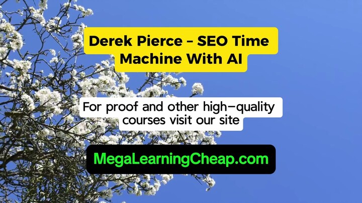 Derek Pierce – SEO Time Machine With AI