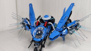 [ปลาใน Soul Water] กลุ่มตัวเอกภาพยนตร์ Lego Ninjago Six Mechas/70616 ถังน้ำแข็ง 70632 Earth Mecha 70