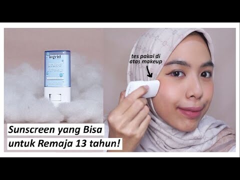 Sunscreen untuk Remaja & Ibu Hamil, Aman! Review Skincare Lokal Ingrid Sun Stick + Cara Reapply