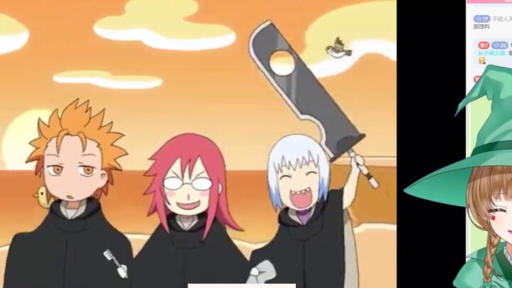 Penyihir Kacang Hijau sangat imut setelah menonton "【Digambar Tangan】Kehidupan Lucu di Desa Naruto"!