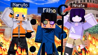 Who's Your Family? O FILHO DO NARUTO VIROU O DEUS SHINOBI no Minecraft ‹‹ P3DRU ››