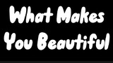 What Makes You Beautiful - One Direction (Lyrics)