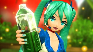 【Renaissance】【4K Official Model MMD】Vegetable Juice Popipo／ぽっぴっぽー【Field Scene Distribution】