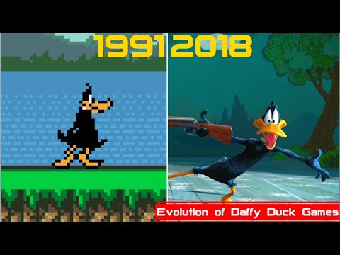 evolution of daffy duck