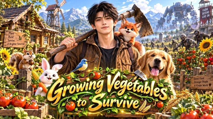 【DUB】All farm to survive! Infinite HP regen, spend HP making god seeds, sweep planet dungeons #anime