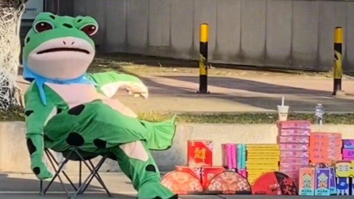 The Arrogant Frog Who Sells Fireworks