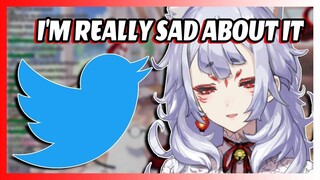 Nina's Thoughts and Concerns about Twitter 'Imploding' [Nijisanji EN Vtuber Clip]